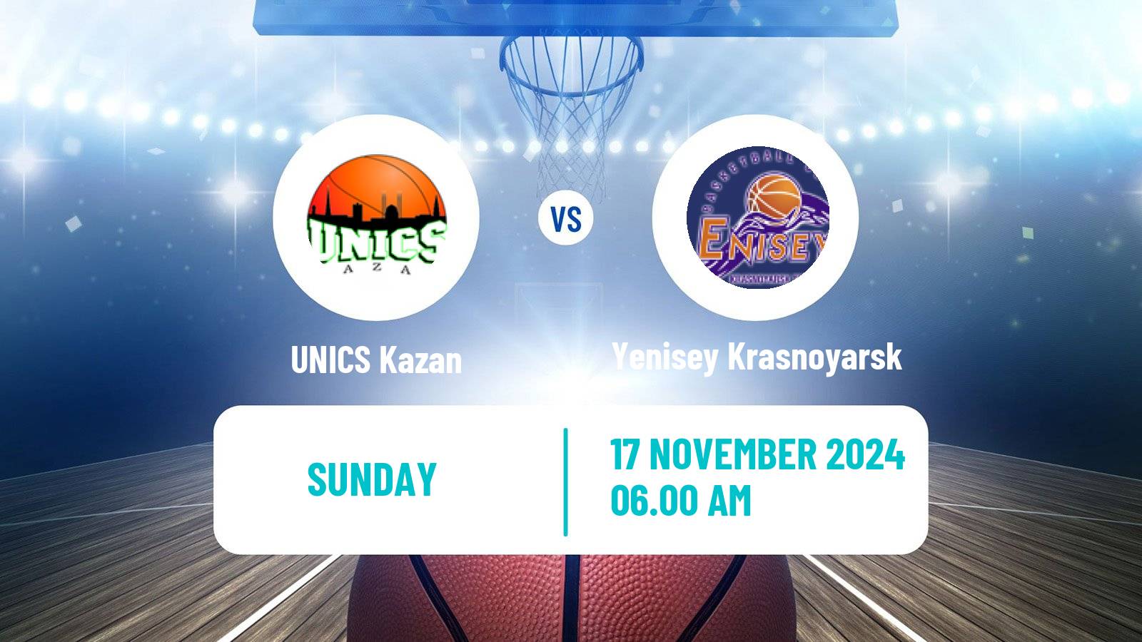 Basketball VTB United League UNICS - Yenisey Krasnoyarsk