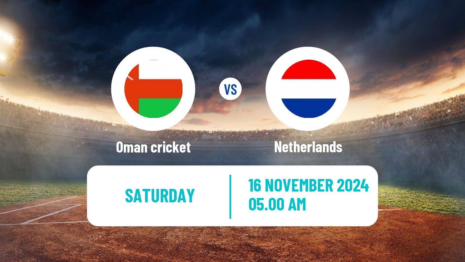 Cricket Twenty20 International Oman - Netherlands