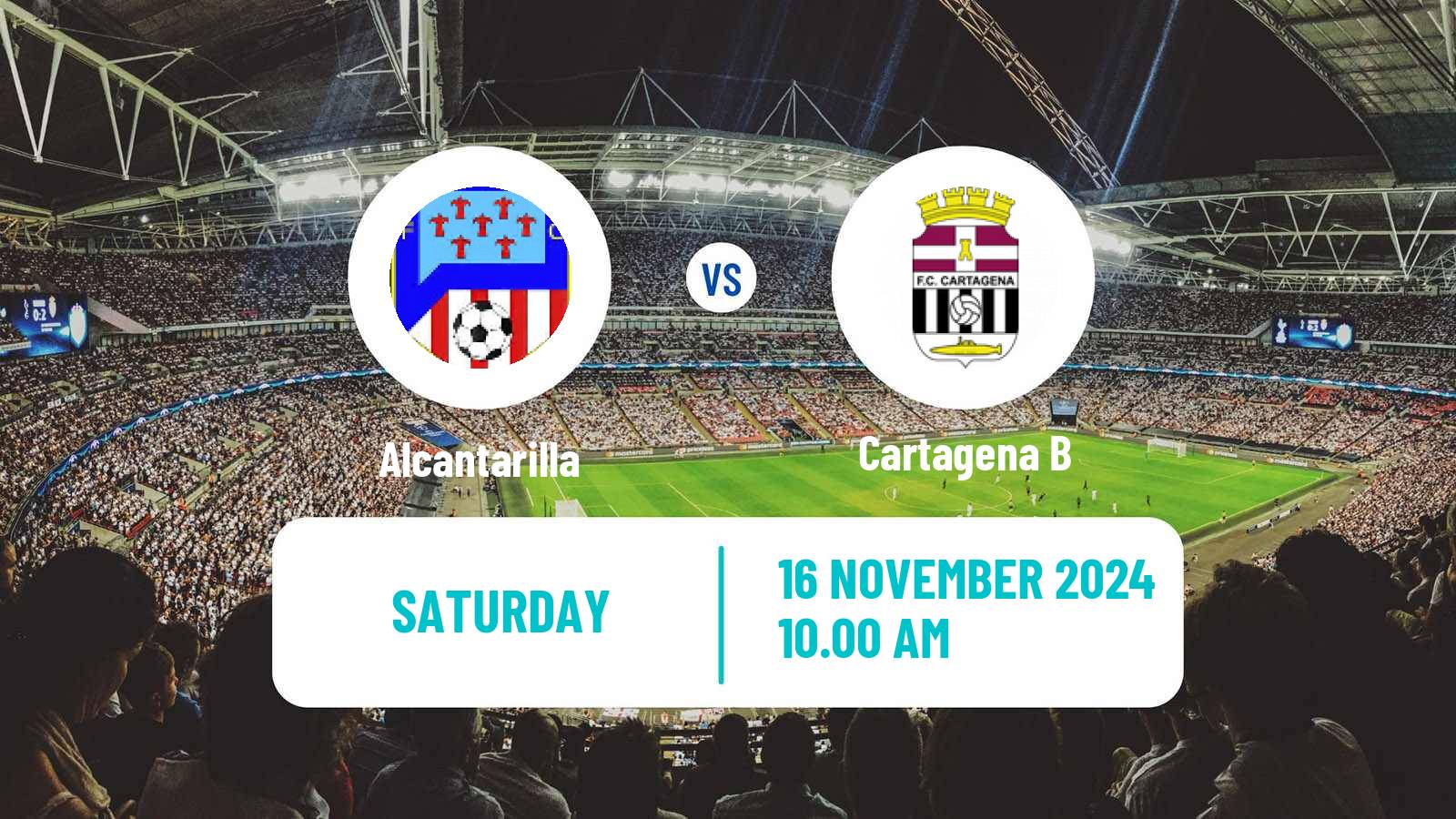 Soccer Spanish Tercera RFEF - Group 13 Alcantarilla - Cartagena B