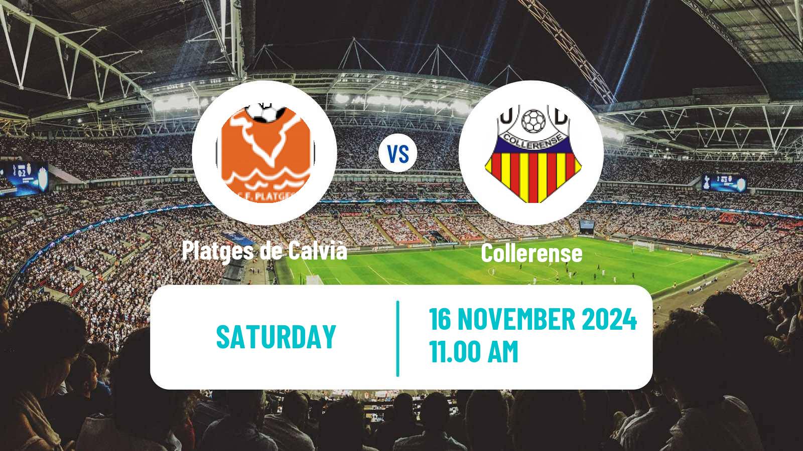 Soccer Spanish Tercera RFEF - Group 11 Platges de Calvià - Collerense