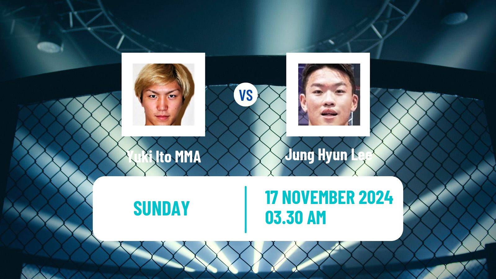 MMA Flyweight Rizin Men Yuki Ito - Jung Hyun Lee