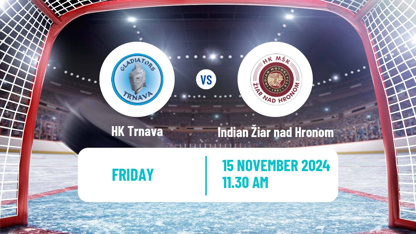 Hockey Slovak 1 Liga Hockey Trnava - Indian Žiar nad Hronom