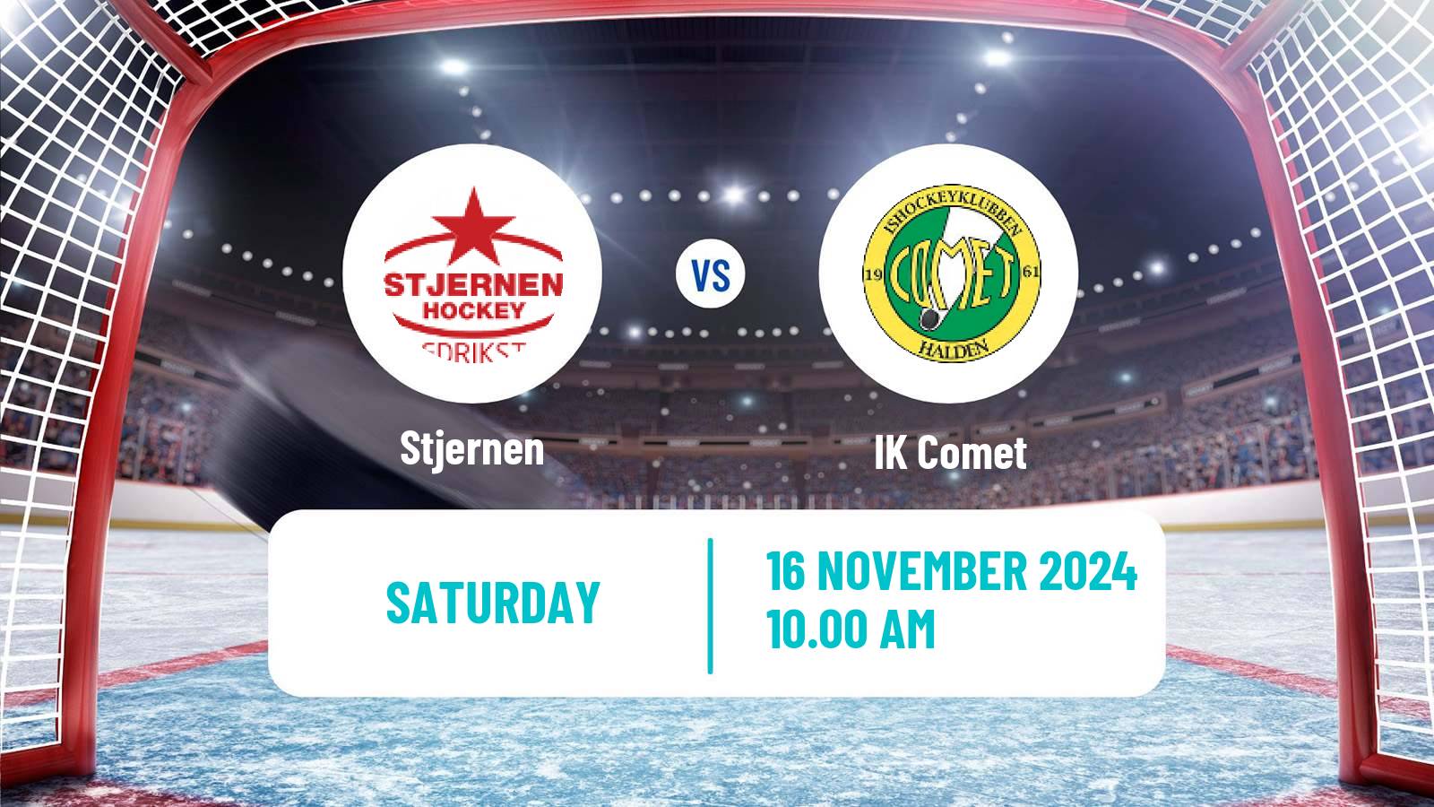 Hockey Norwegian Ligaen Hockey Stjernen - Comet