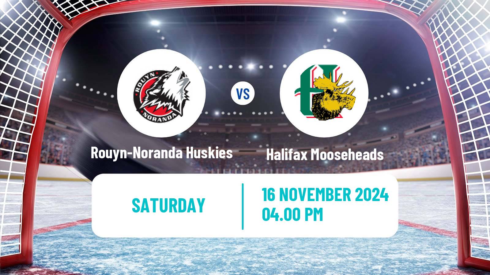 Hockey QMJHL Rouyn-Noranda Huskies - Halifax Mooseheads