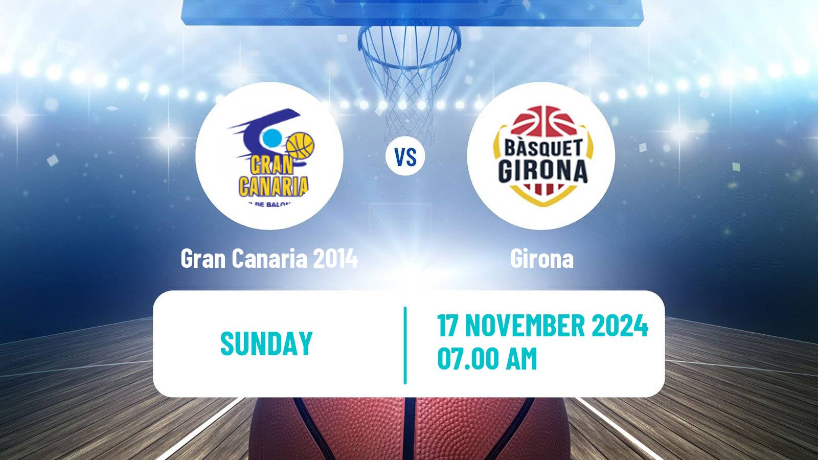 Basketball Spanish ACB League Gran Canaria 2014 - Girona