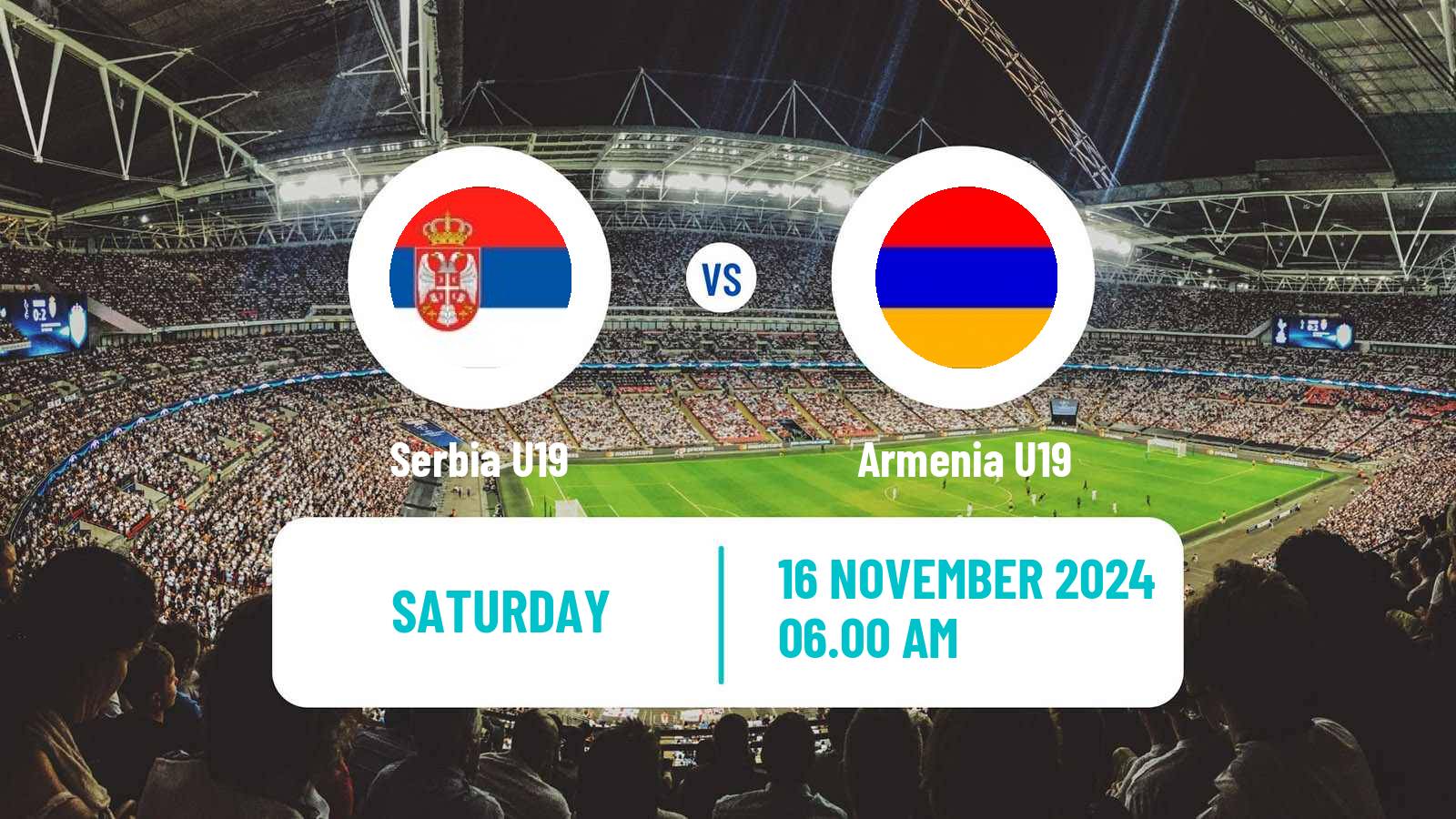 Soccer UEFA Euro U19 Serbia U19 - Armenia U19