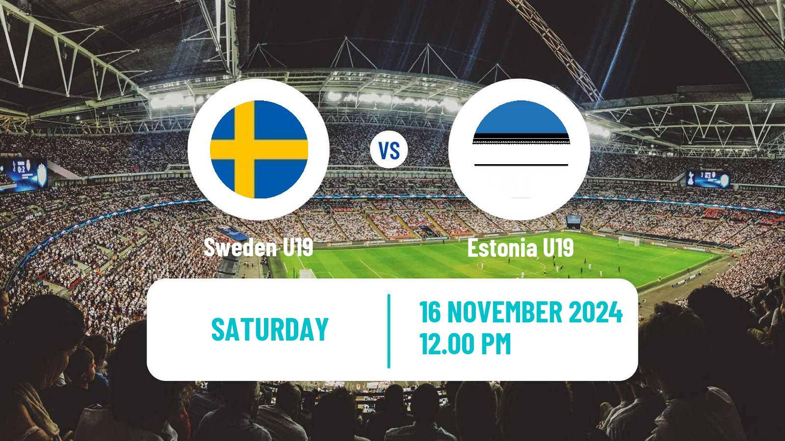 Soccer UEFA Euro U19 Sweden U19 - Estonia U19