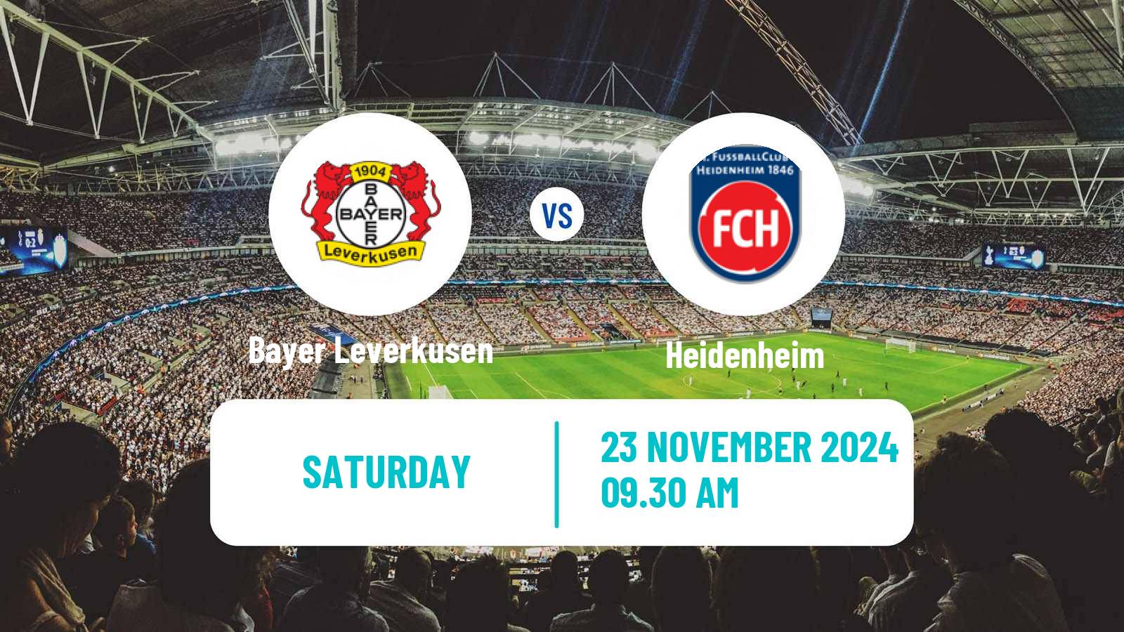 Soccer German Bundesliga Bayer Leverkusen - Heidenheim