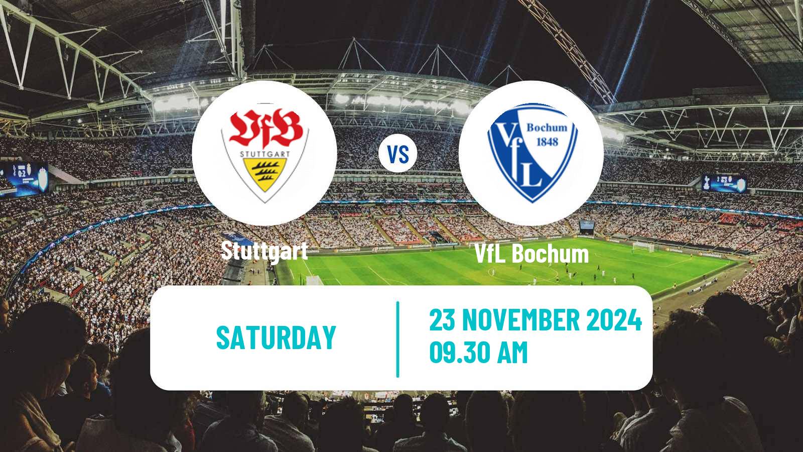 Soccer German Bundesliga Stuttgart - Bochum