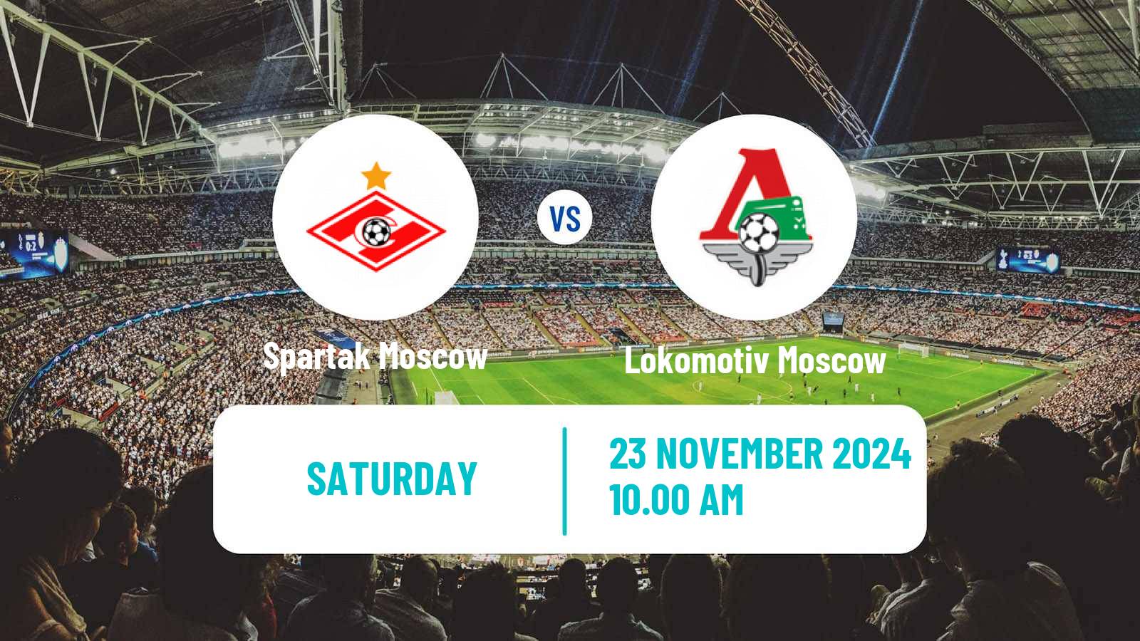 Soccer Russian Premier League Spartak Moscow - Lokomotiv Moscow