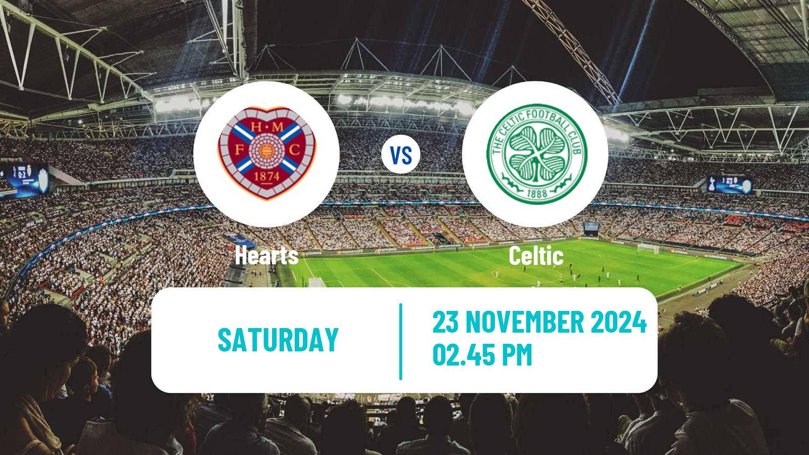 Soccer Scottish Premier League Hearts - Celtic