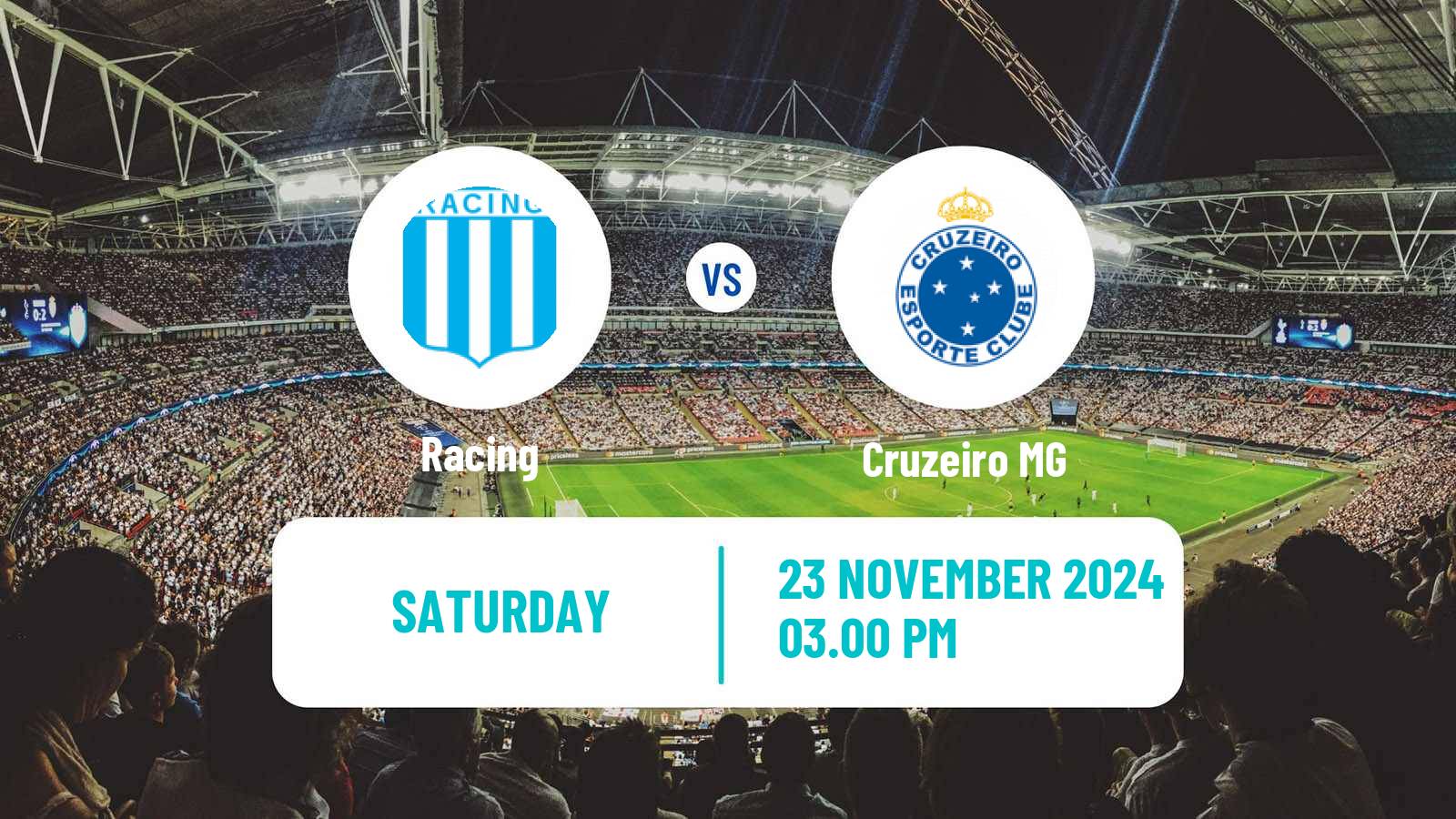 Soccer Copa Sudamericana Racing - Cruzeiro