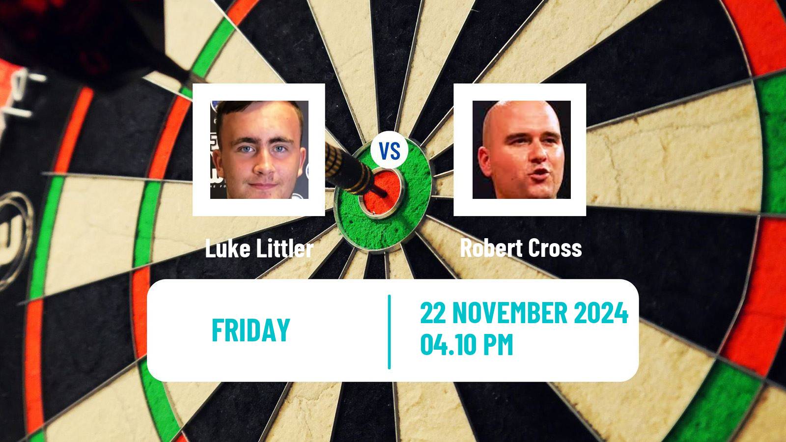 Darts Players Championship Finals Luke Littler - Robert Cross