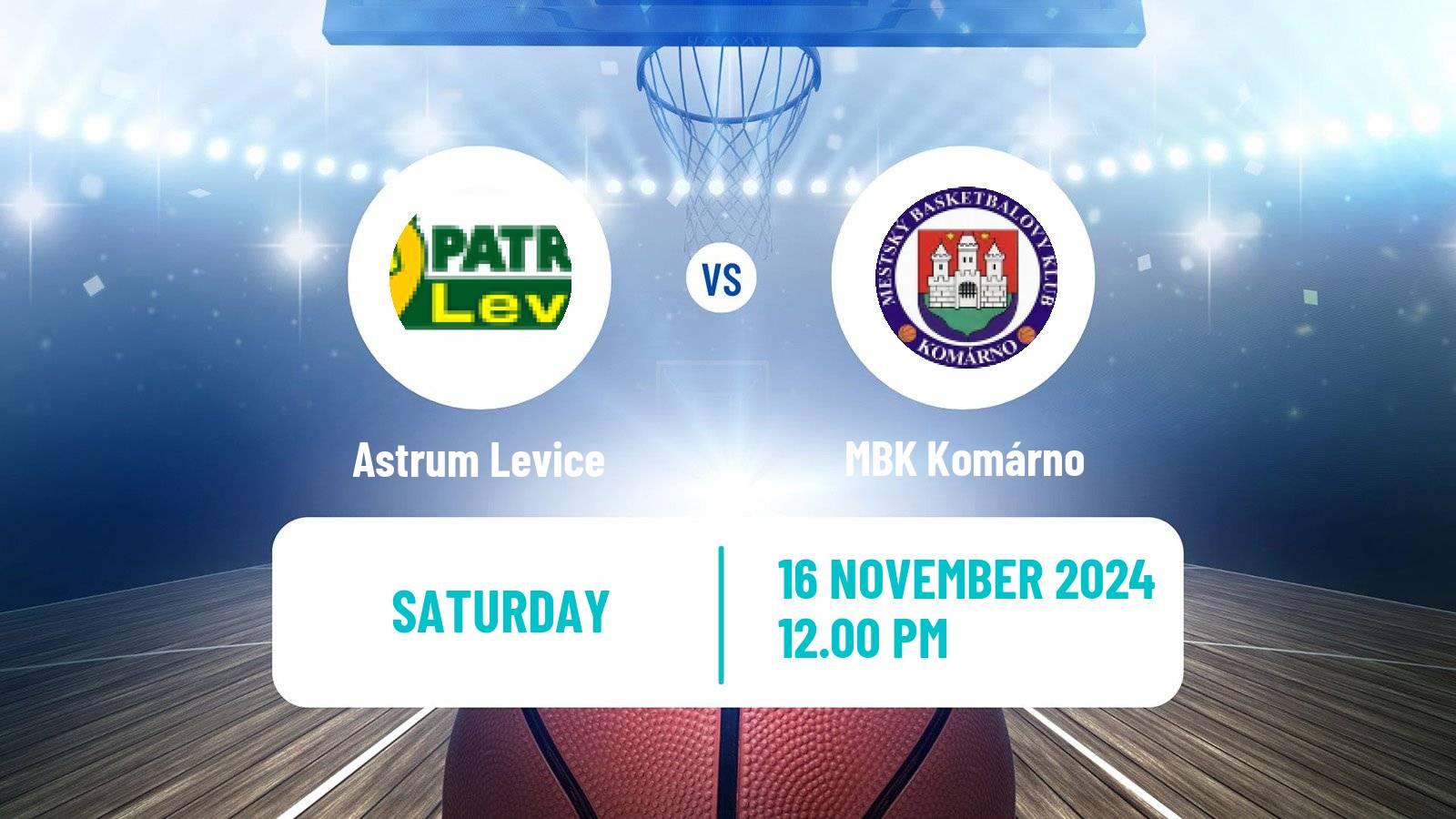 Basketball Slovak Extraliga Basketball Astrum Levice - Komárno