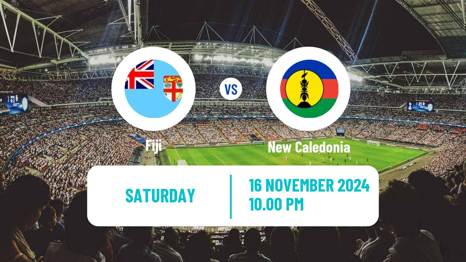 Soccer FIFA World Cup Fiji - New Caledonia