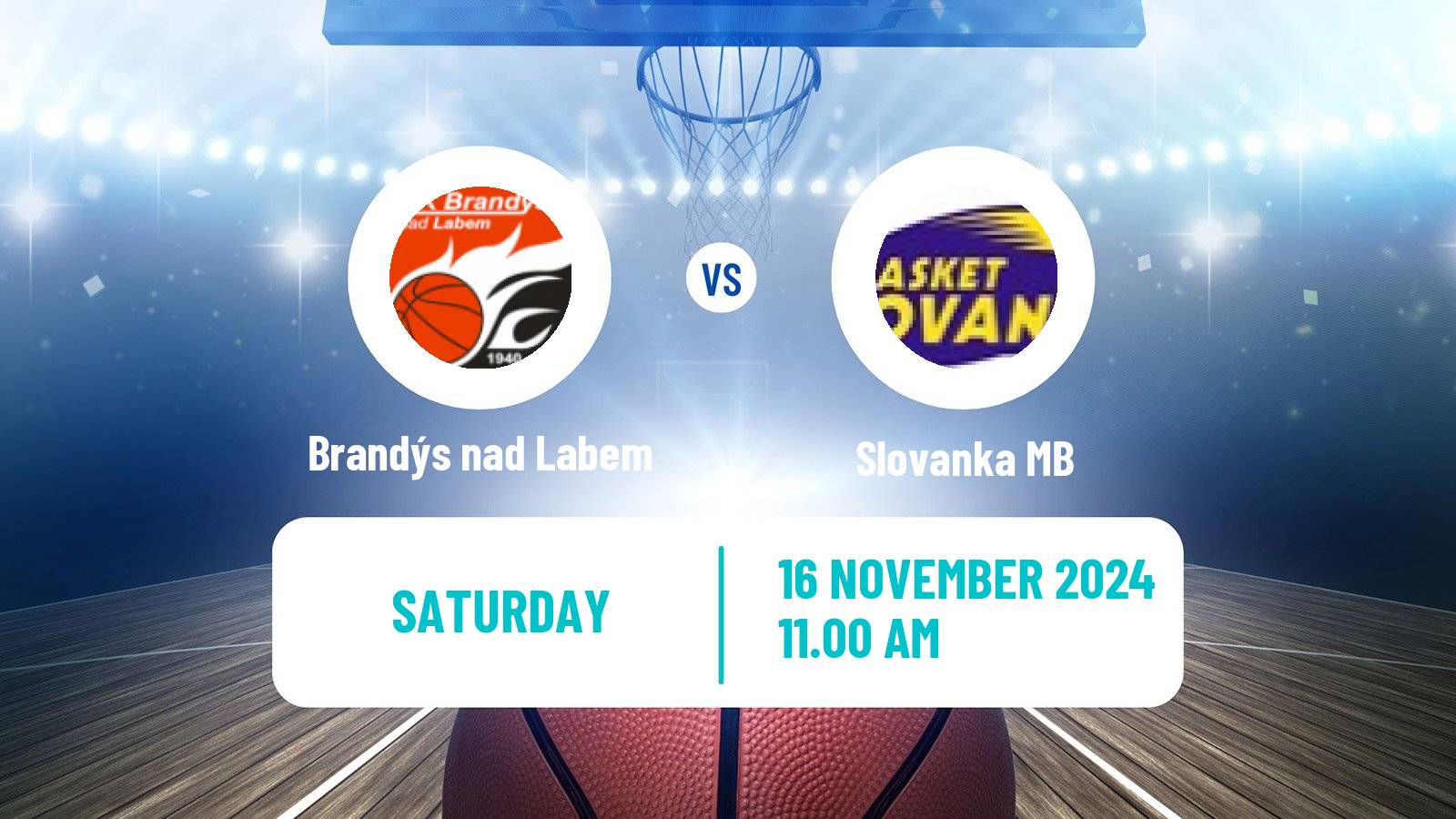 Basketball Czech ZBL Women Brandýs nad Labem - Slovanka