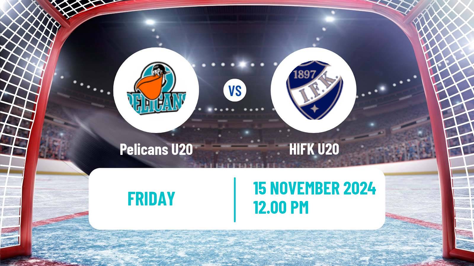 Hockey Finnish SM-sarja U20 Pelicans U20 - HIFK U20