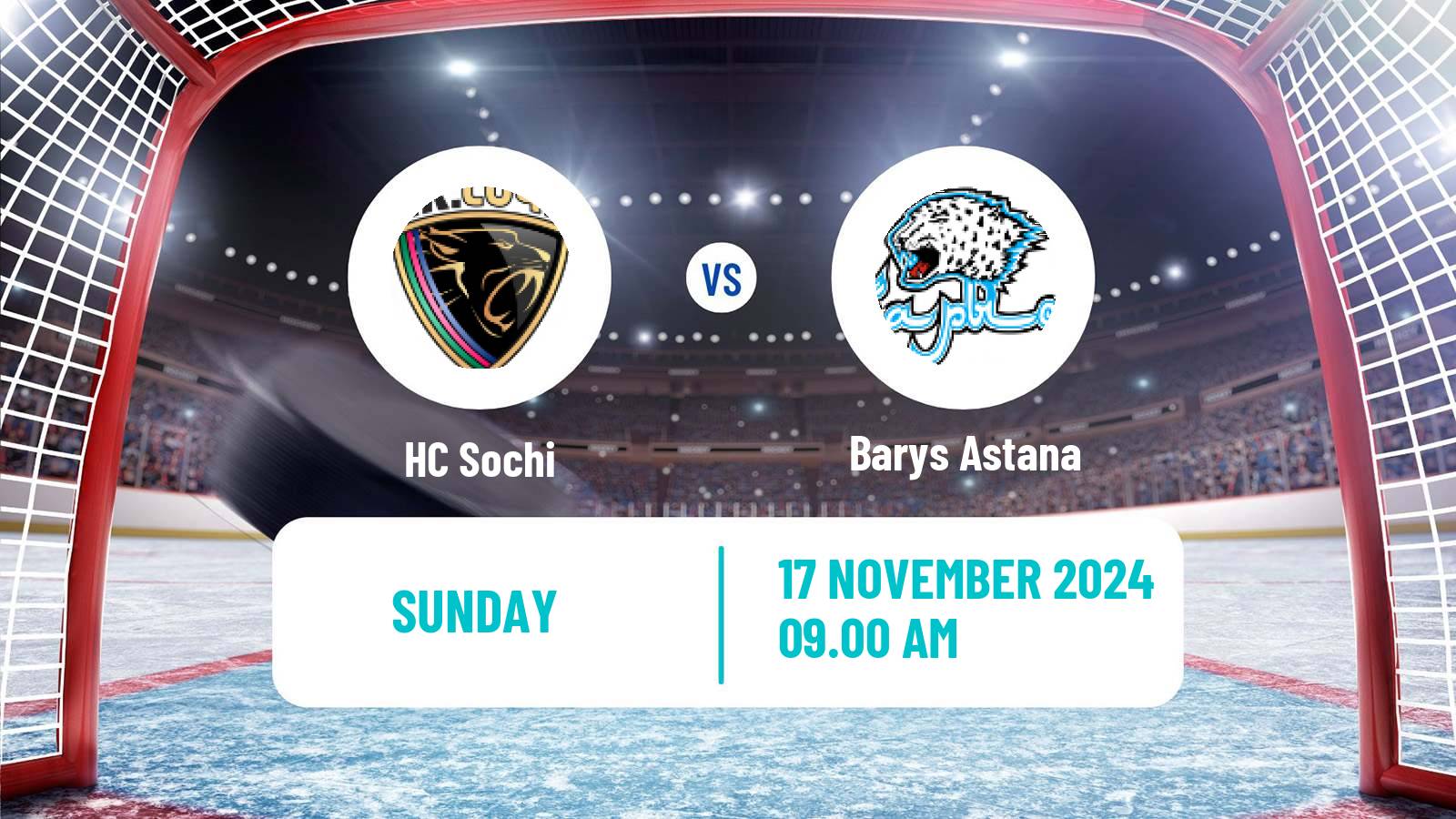 Hockey KHL Sochi - Barys Astana