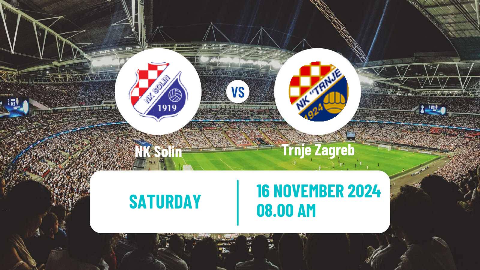 Soccer Croatian Druga NL Solin - Trnje Zagreb