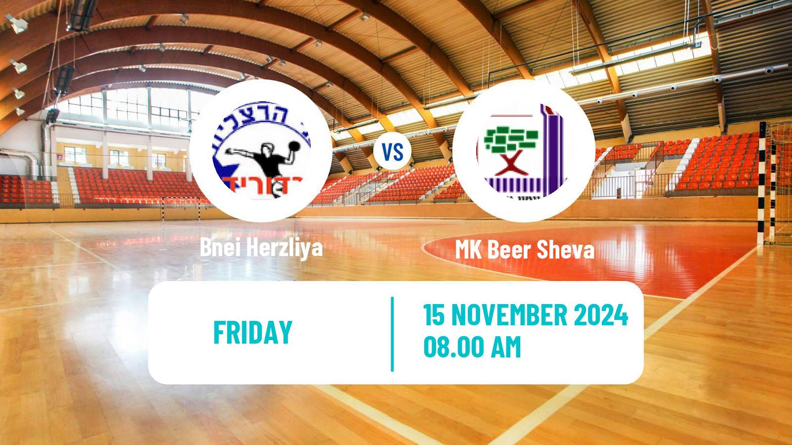 Handball Israeli Division 1 Handball Bnei Herzliya - MK Beer Sheva