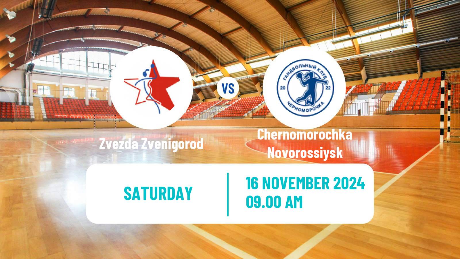 Handball Russian Superleague Handball Women Zvezda Zvenigorod - Chernomorochka Novorossiysk