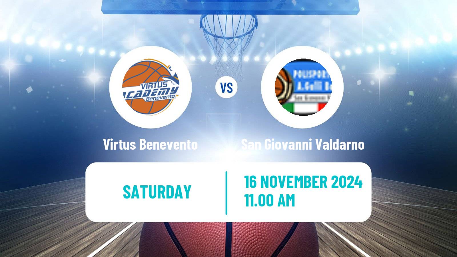 Basketball Serie A2 Basketball Women Group A Virtus Benevento - San Giovanni Valdarno