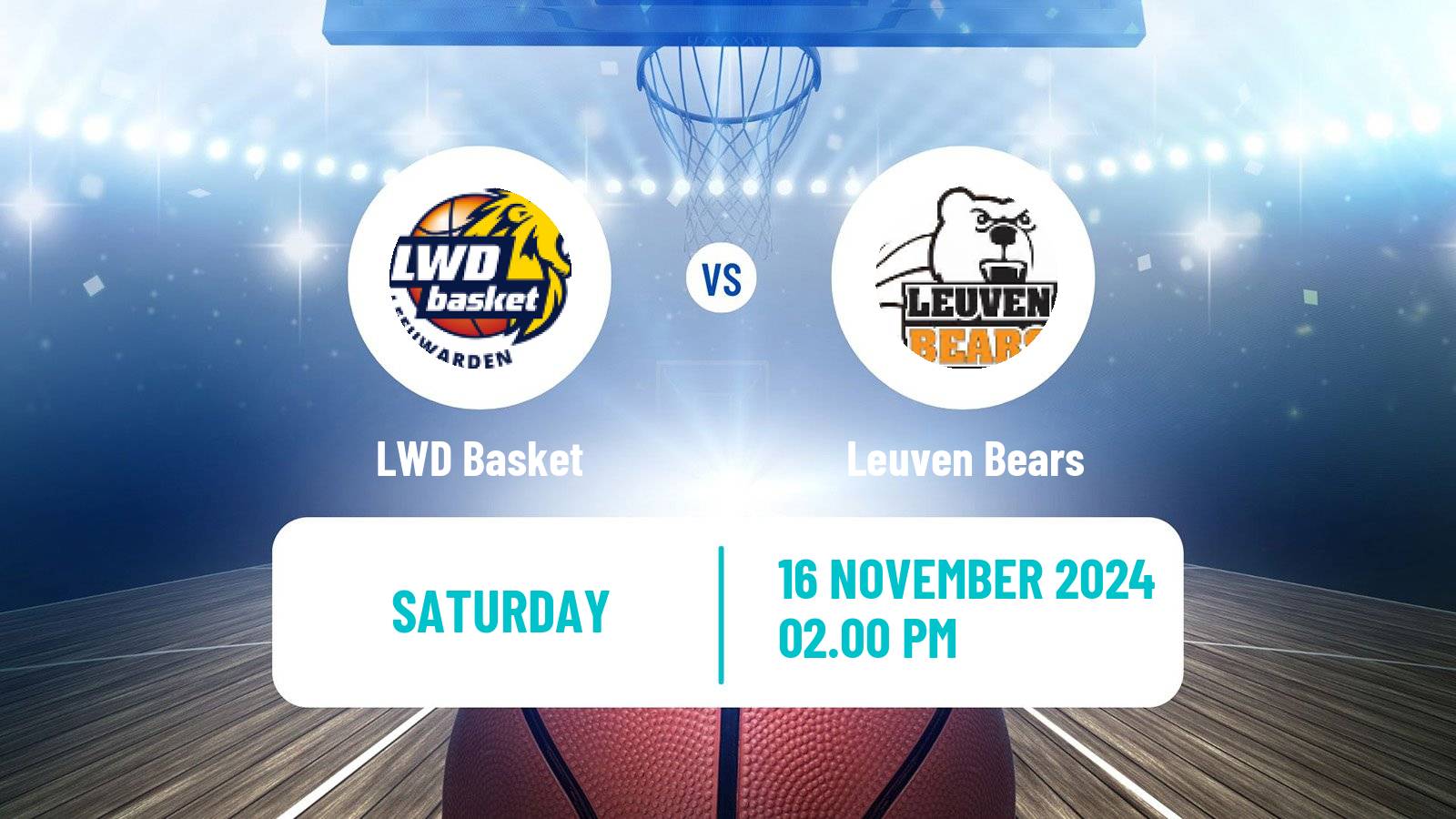 Basketball BNXT League LWD Basket - Leuven Bears