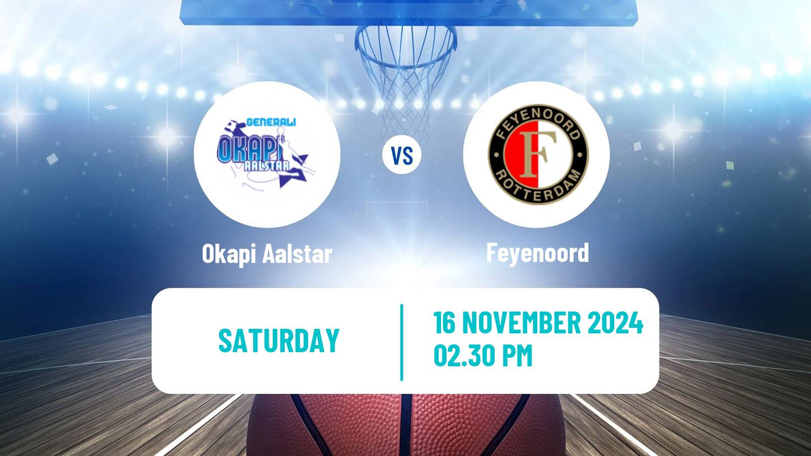 Basketball BNXT League Okapi Aalstar - Feyenoord