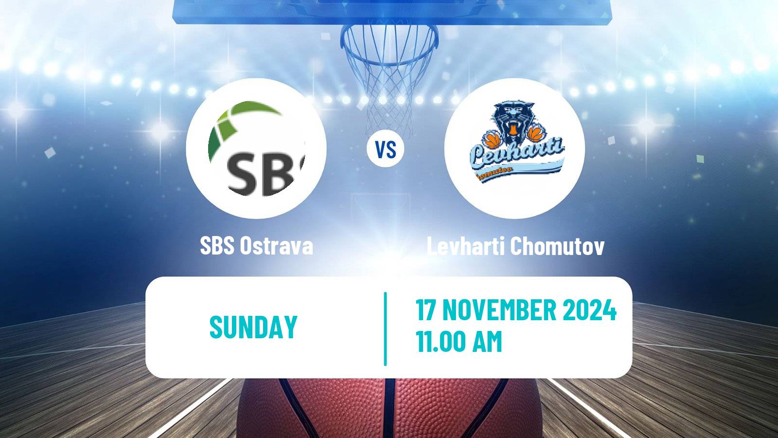 Basketball Czech ZBL Women Ostrava - Levharti Chomutov