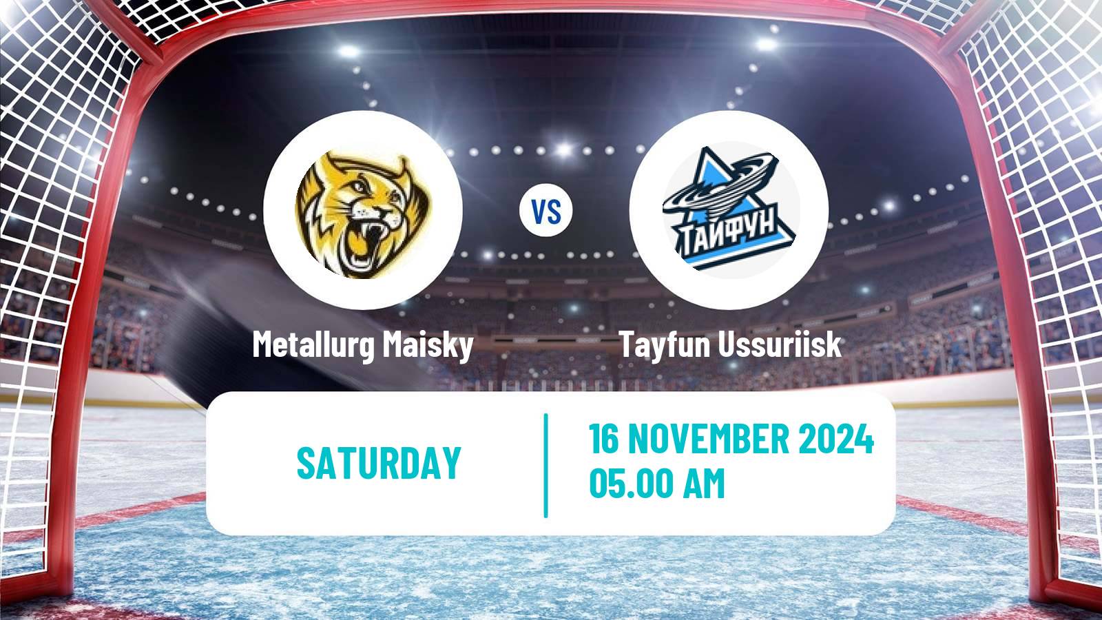 Hockey NMHL Metallurg Maisky - Tayfun Ussuriisk