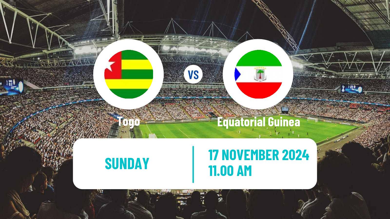 Soccer Africa Cup of Nations Togo - Equatorial Guinea