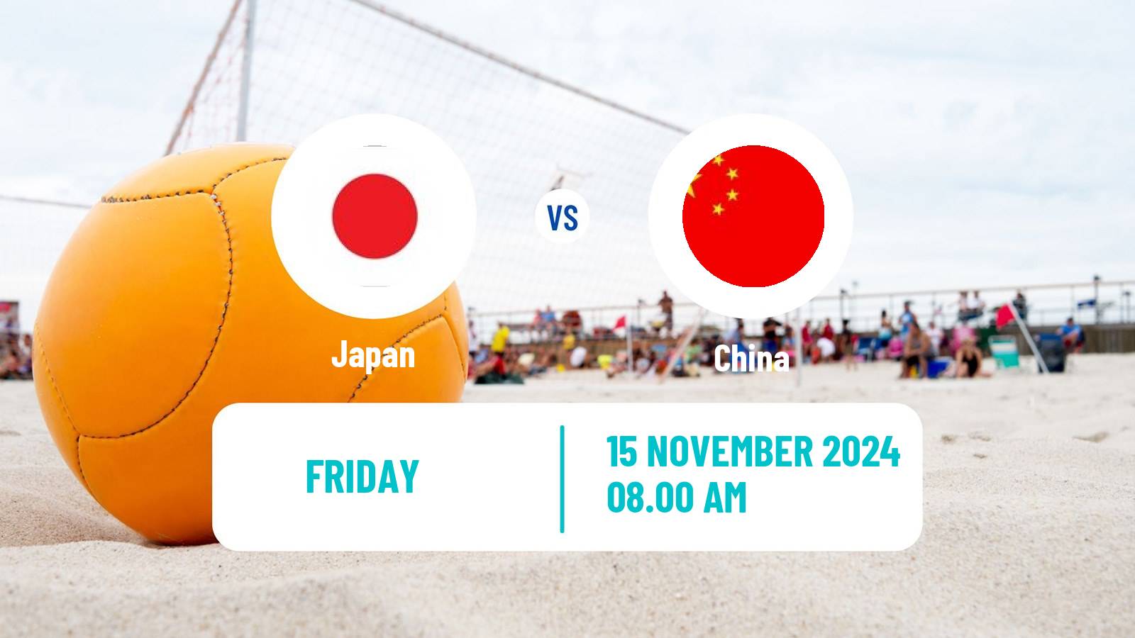 Beach soccer Neom Cup Japan - China