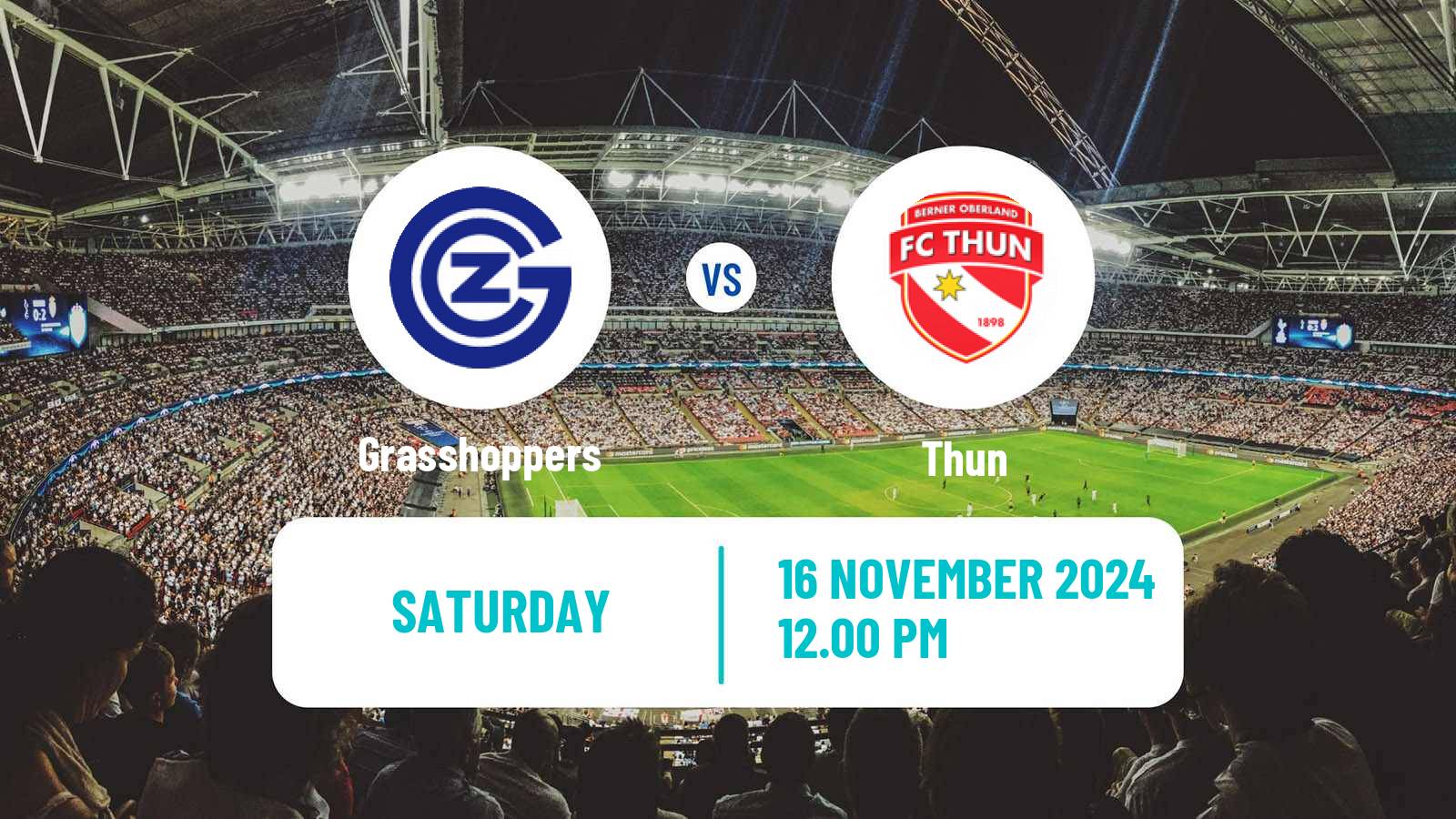 Soccer Swiss Super League Women Grasshoppers - Thun