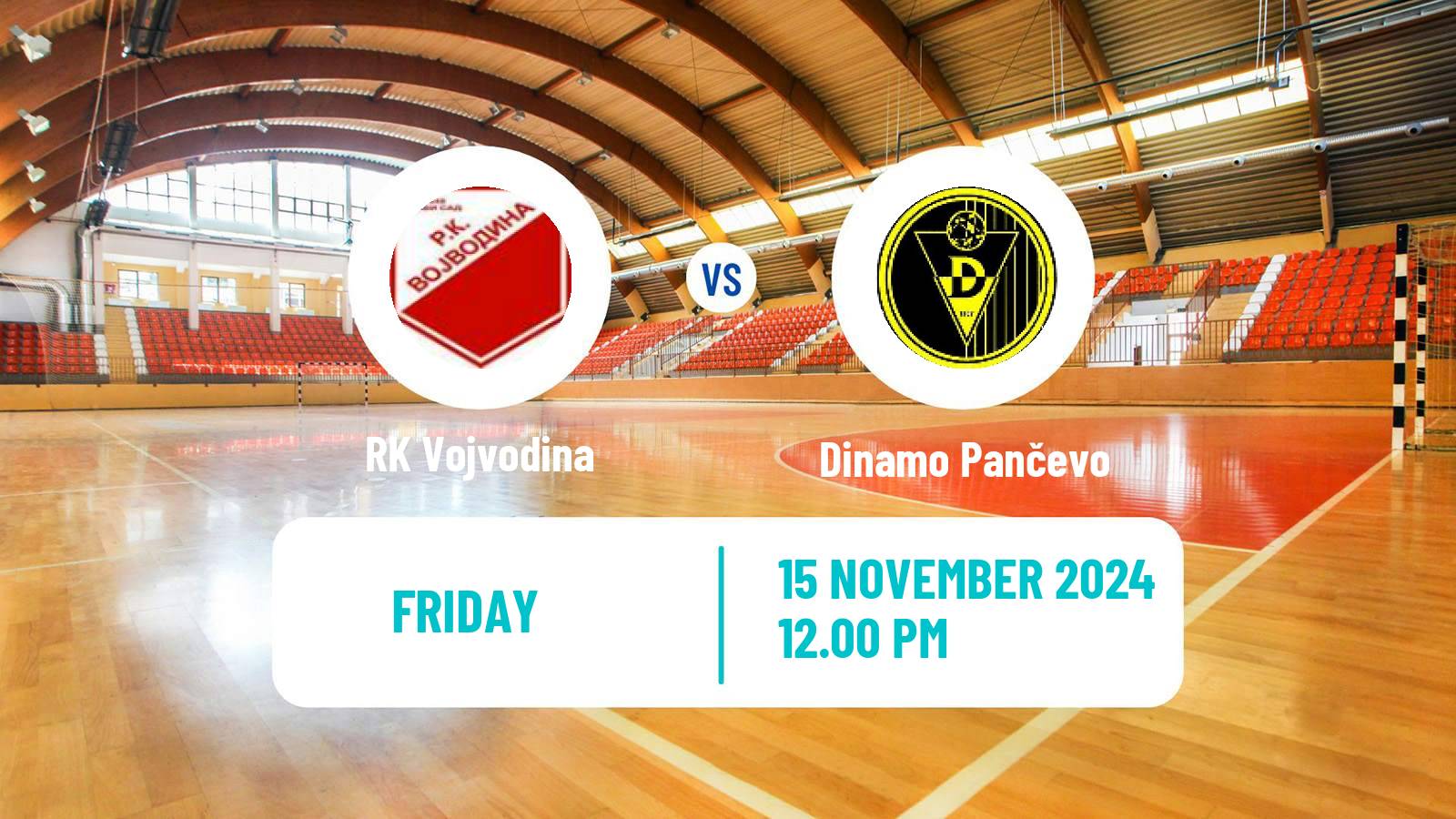 Handball Serbian Superliga Handball RK Vojvodina - Dinamo Pančevo