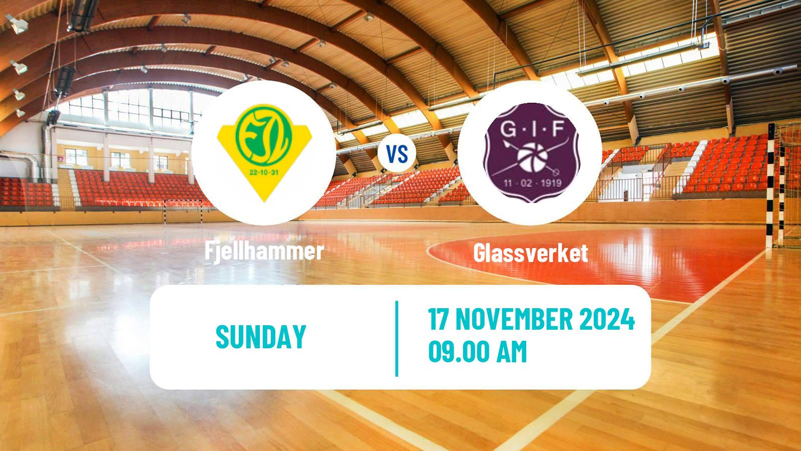 Handball Norwegian 1 Division Handball Women Fjellhammer - Glassverket