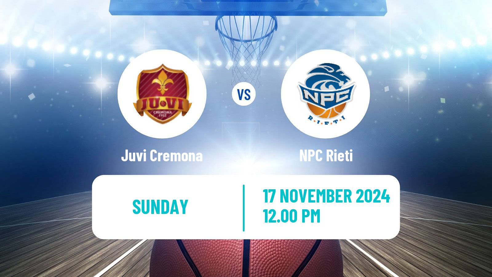 Basketball Italian Serie A2 Basketball Juvi Cremona - Rieti