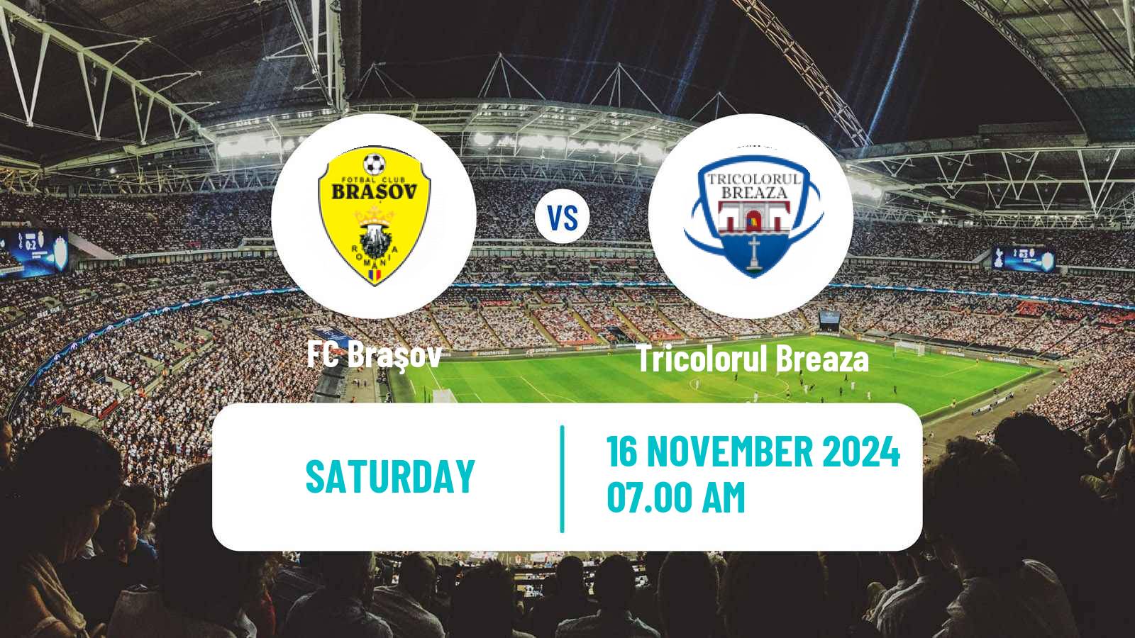 Soccer Romanian Liga 3 - Seria 6 Braşov - Tricolorul Breaza