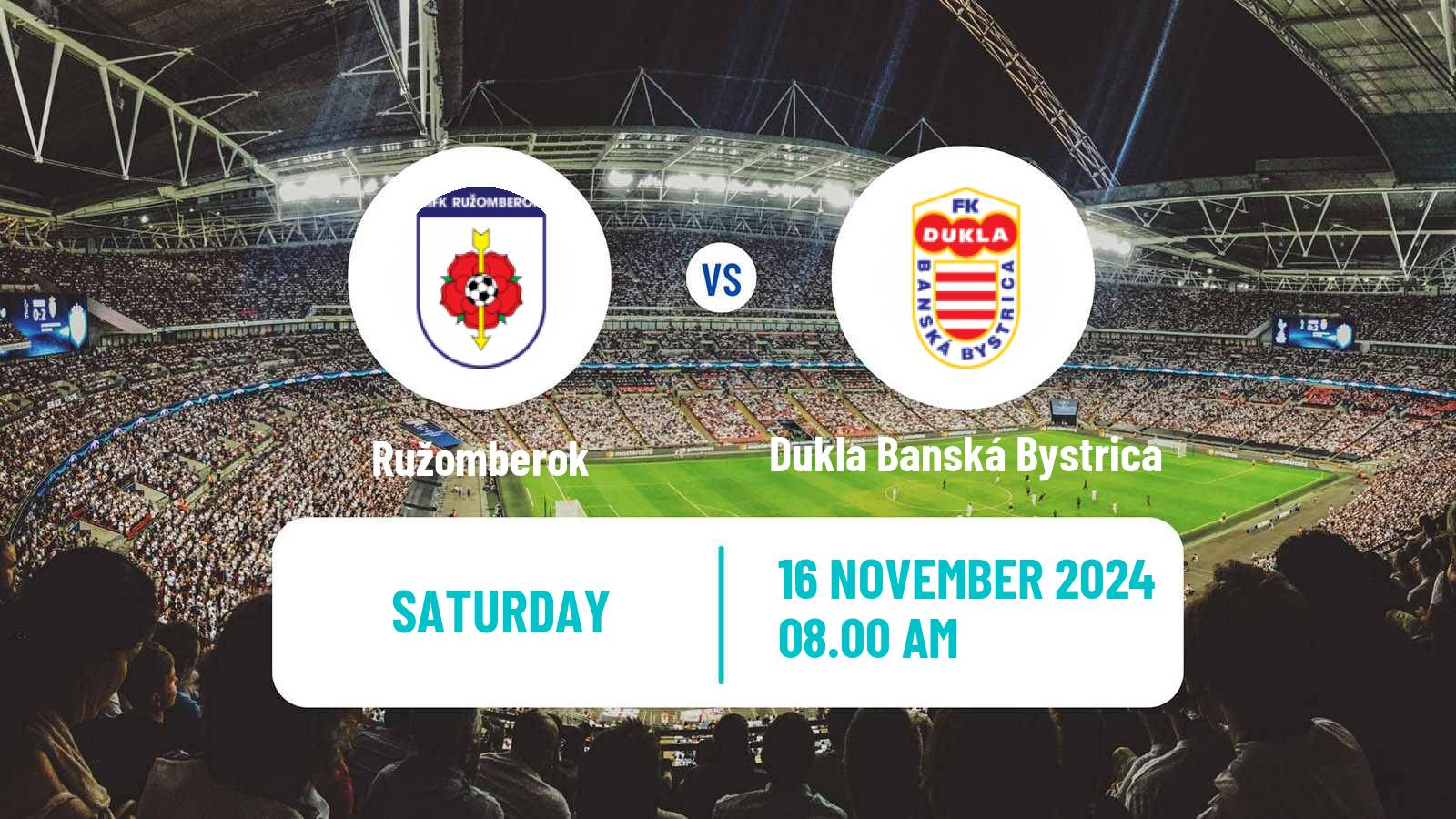 Soccer Slovak 1 Liga Women Ružomberok - Dukla Banská Bystrica