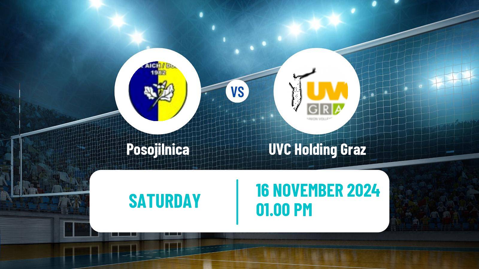 Volleyball Austrian Volley League Posojilnica - UVC Holding Graz