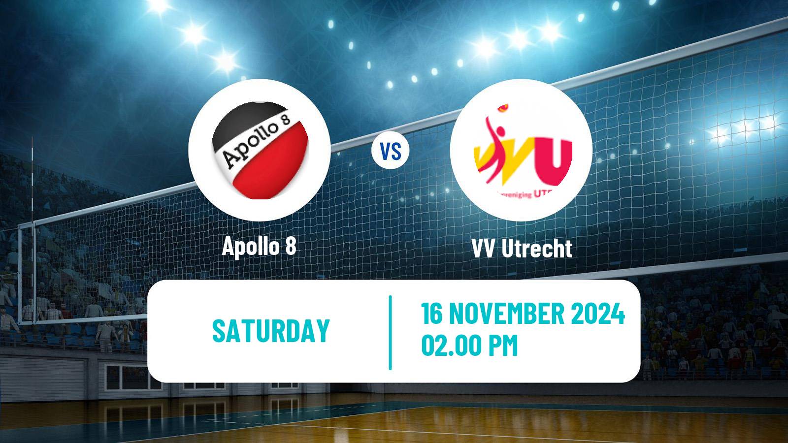 Volleyball Dutch Eredivisie Volleyball Women Apollo 8 - VV Utrecht