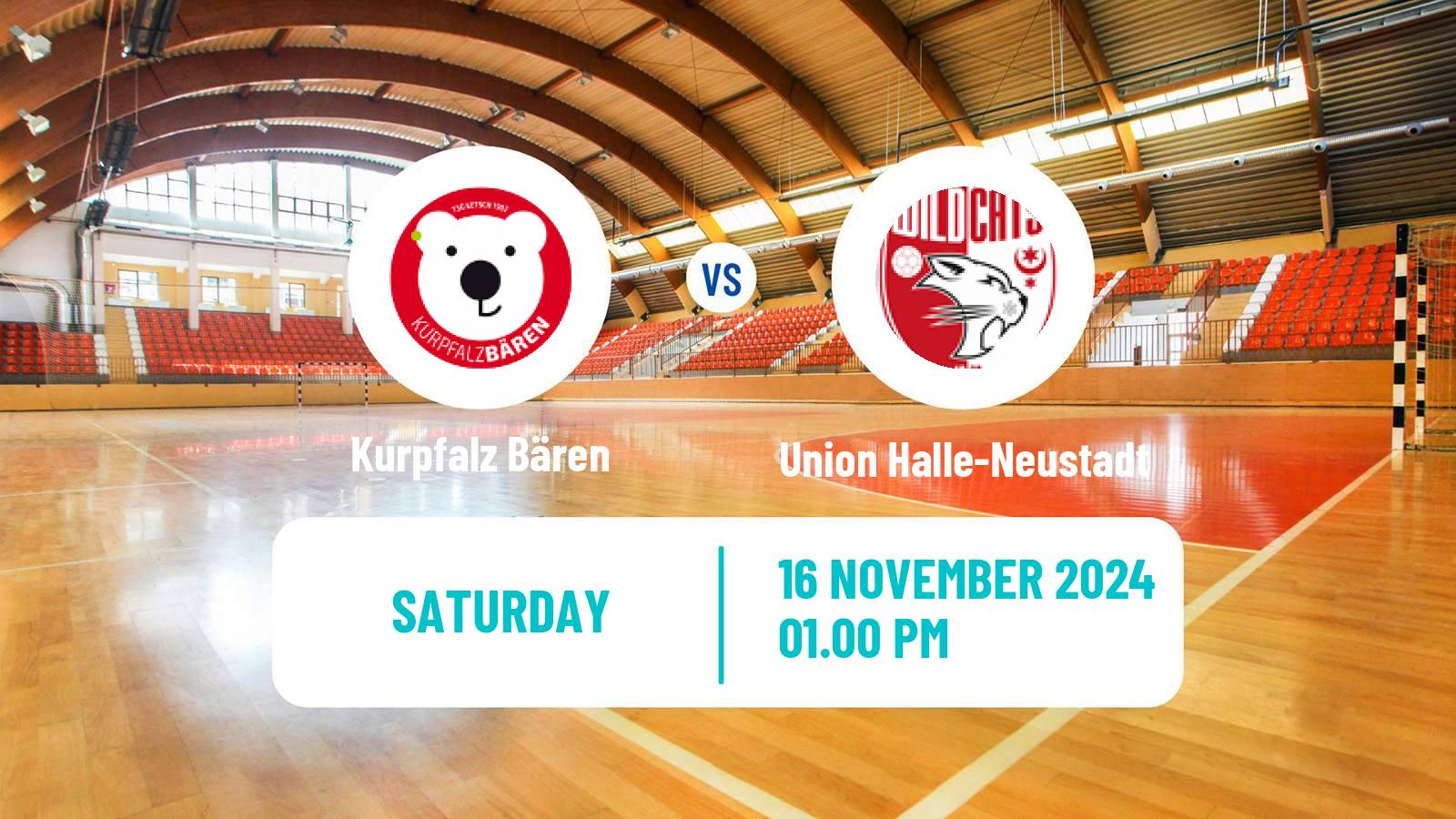 Handball German 2 Bundesliga Handball Women Kurpfalz Bären - Union Halle-Neustadt