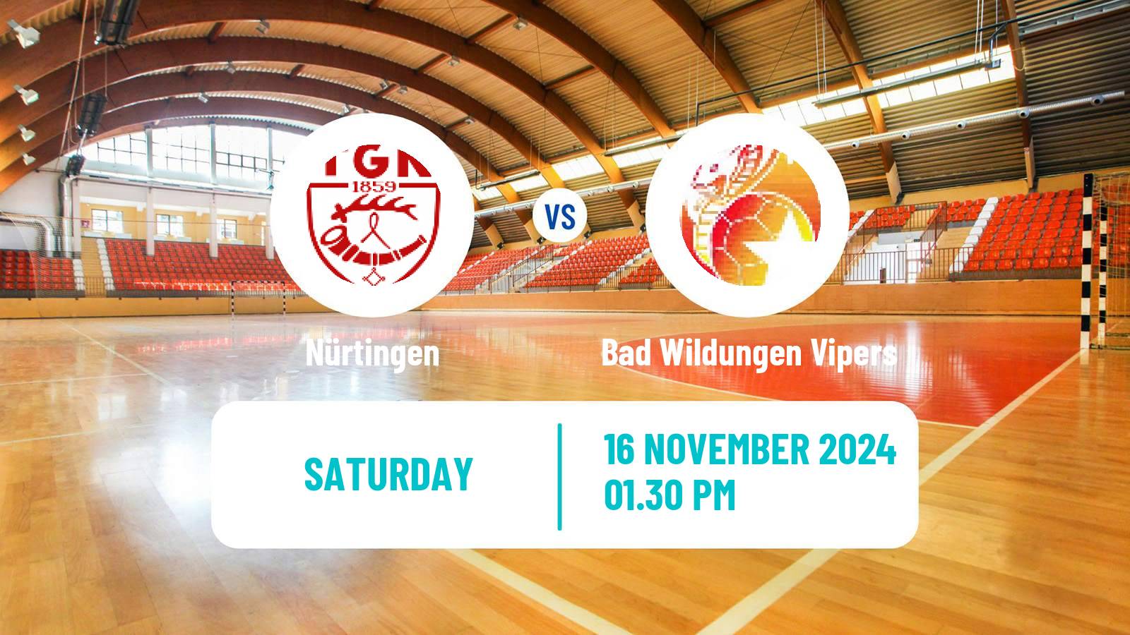 Handball German 2 Bundesliga Handball Women Nürtingen - Bad Wildungen Vipers