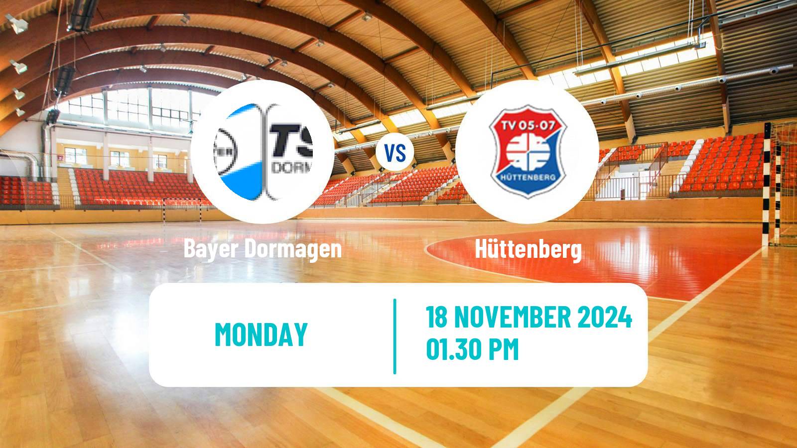 Handball German 2 Bundesliga Handball Bayer Dormagen - Hüttenberg