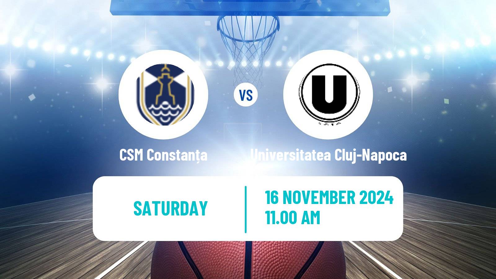 Basketball Romanian Liga National Basketball Women CSM Constanța - Universitatea Cluj-Napoca