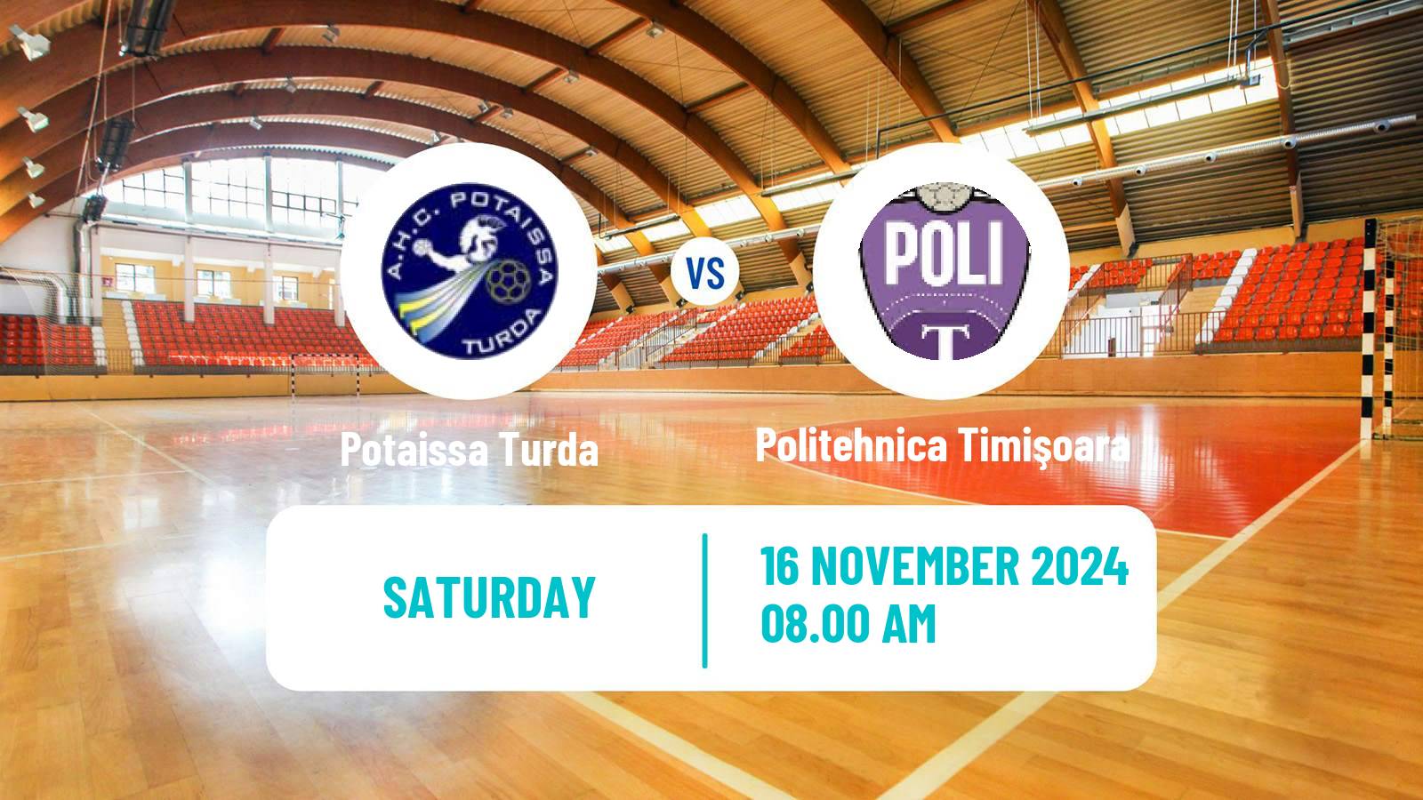 Handball Romanian Liga Nationala Handball Potaissa Turda - Politehnica Timişoara