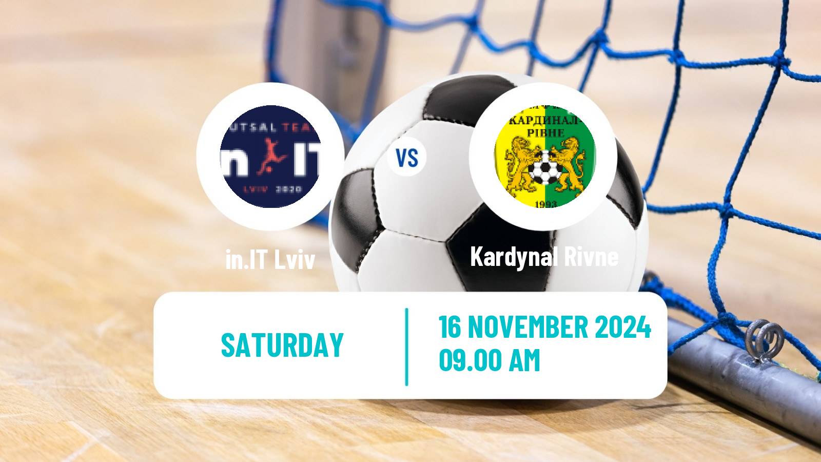 Futsal Ukrainian Extra Liga Futsal in.IT Lviv - Kardynal Rivne