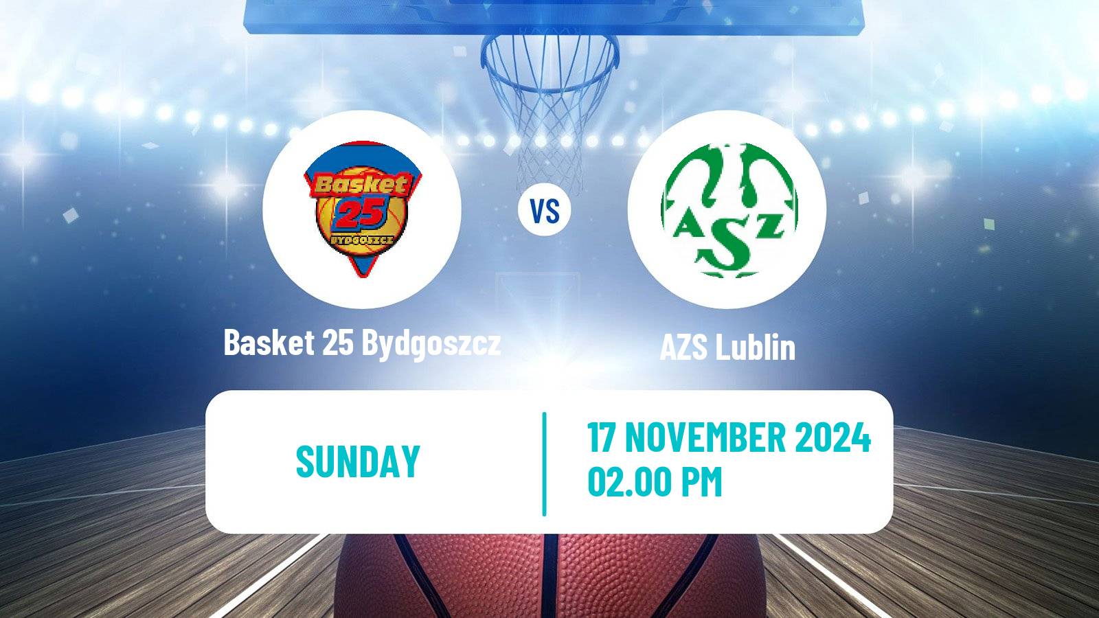 Basketball Polish Ekstraklasa Basketball Women Basket 25 Bydgoszcz - AZS Lublin