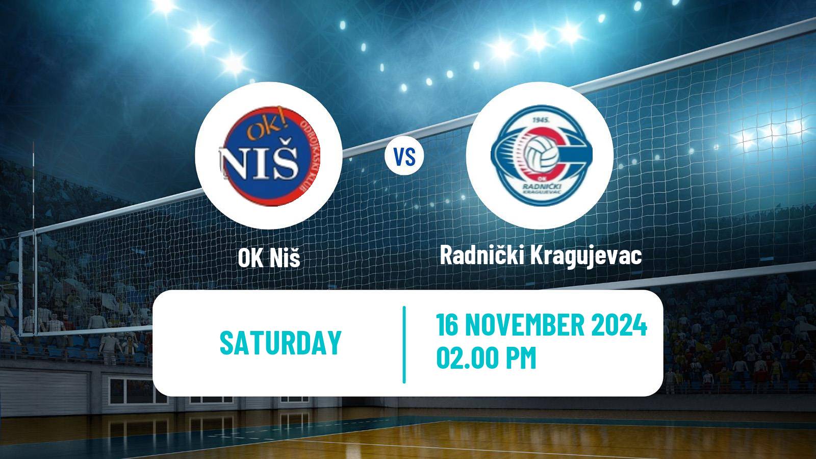 Volleyball Serbian Liga Volleyball Niš - Radnički Kragujevac