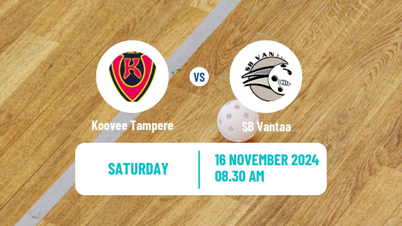 Floorball Finnish Divari Koovee Tampere - SB Vantaa