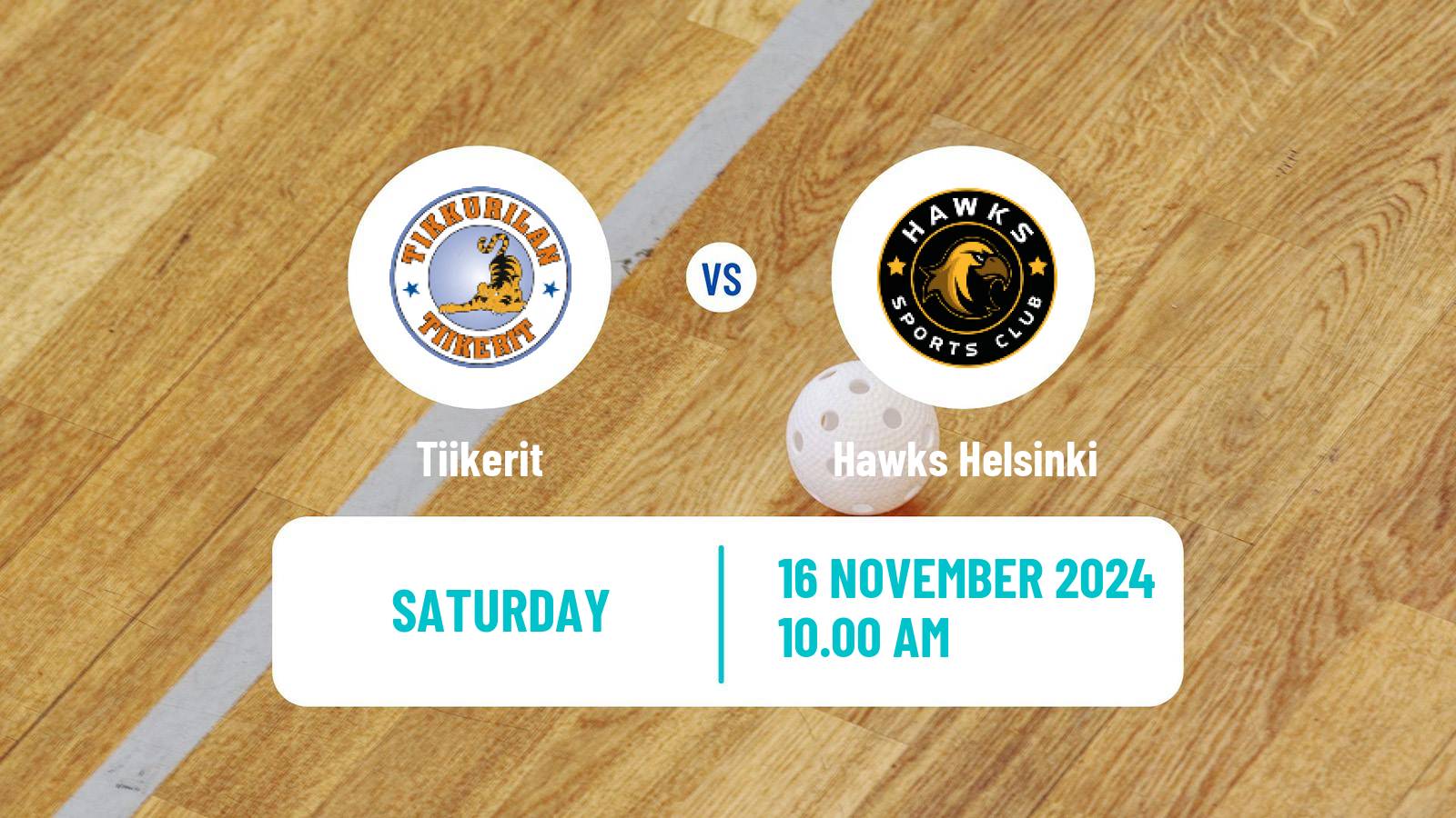 Floorball Finnish Divari Tiikerit - Hawks Helsinki